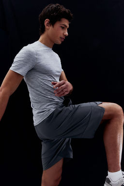 Pantalon corto de entrenamiento en DryMove - H&m фото 8