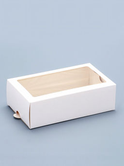 Цена за 5 шт. Коробка для макарун, с ложементом, белая 18 х 10,7 х 5,5 с м