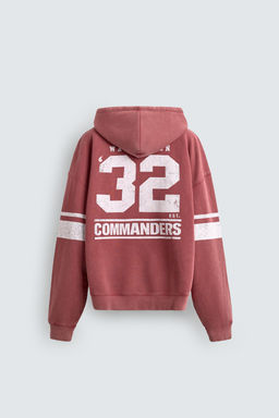 NFL WASHINGTON COMMANDERS HOODIE - Zara фото 8