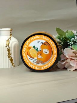 Маска-плёнка от чёрных точек оранжевая