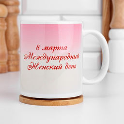 Кружка сублимация С 8 Марта! Венера, с нанесением - Дарим красиво фото 4
