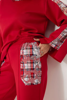 Костюм BegiModa 3087-Р алый