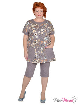 Бриджи Модель №1215 размеры 44-84 - Plusmoda фото 3