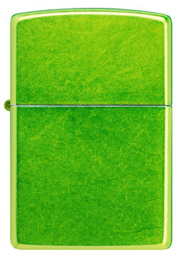 Зажигалка ZIPPO с кислотным зеленым покрытием | Lurid 24513  фото 2