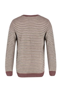 Trendyolmilla Man Camel Regular Bisiklet Yaka Jakarl? Kazak TMNAW22KZ0658  фото 15