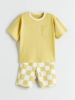 Cepli Erkek ?ocuk Ti??rt ve ?ort 2li