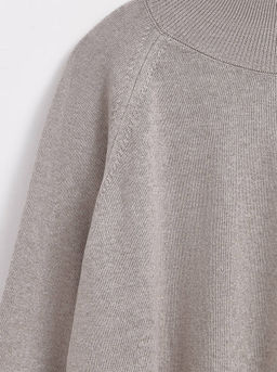 CONTE Джемпер прямого кроя из пряжи с хлопком и модалом LDK 206 light beige