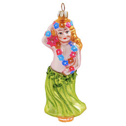 Гавайская красавица (стекло) 5х6,5х13,5 см