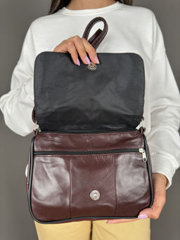 Сумка женская из телячьей кожи