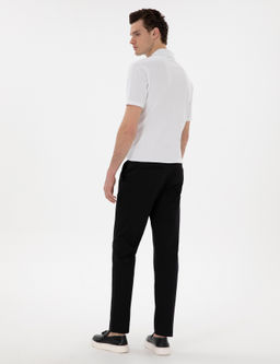 Siyah Regular Fit Kanvas Pantolon - Pierre cardin фото 4