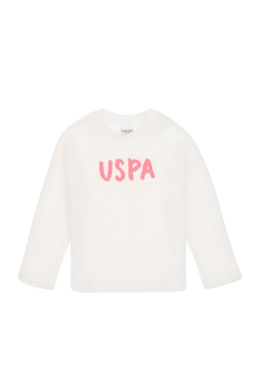K_z _ocuk Krem Sweatshirt - U.s. polo assn фото 3