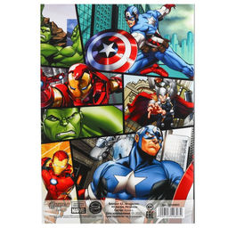 Блокнот А5, на скрепке, 40 листов, в точку, Мстители