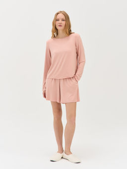 Шорты домашние "Персик" женские