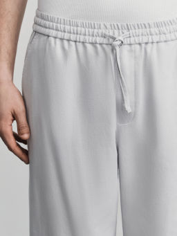 Брюки relax со льном / Zarina  фото 6