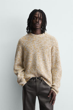 CONTRAST TEXTURED JUMPER - Zara фото 2