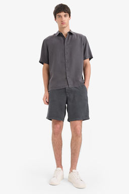 Relax Fit Ak__kan Kuma_ Bermuda _ort