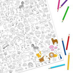 Раскраска-гигант Найди нас! - Буква-ленд фото 3