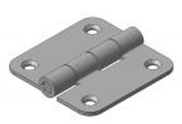 Петля накладная 70мм левая