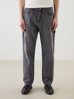 Baggy Fit Erkek Jean Pantolon
