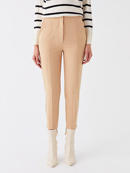 Standart Fit Kad?n Carrot Pantolon