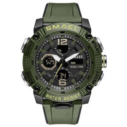 Часы наручные Smael электронные SM8039army-green