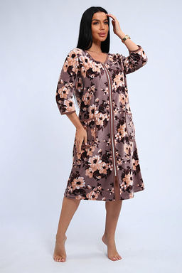 Халат велюровый на молнии (941-6) - Плиона фото 171