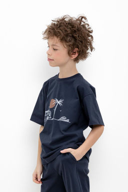 Crockid _ КР 302377/индиго к452 фуфайка для мал фото 4
