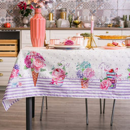 Скатерть Этель Сладости 180?147 см, 100% хлопок, репс 210 г/м?