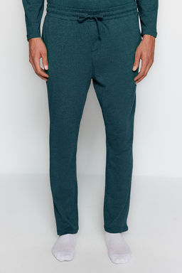 TRENDYOL MAN Lacivert Regular Fit Bask?l? Orme Pijama Tak?m? TMNAW24PT00005 - Trendyolmilla фото 28