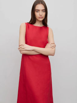 Платье приталенного силуэта - Emka фото 3