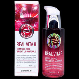 Сыворотка Enough Real Vita 8 Complex Pro Bright up Ampoule 30 мл
