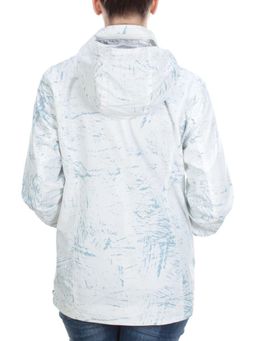 F2066 WHITE Ветровка женская MARTA (65%хлопок 35% полиэстер) - Фабричный китай фото 5