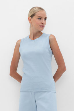 ЕП 30044/1/зимнее небо майка жен