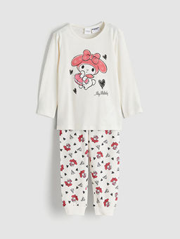My Melody Bask?l? K?z ?ocuk Pijama Tak?m?