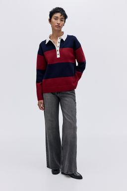 Jersey con cuello camisero - H&m фото 5