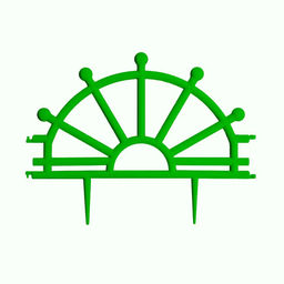 Забор декор Штурвал в ассорт. (10666,10667,10668,10669,10638)