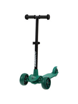 Самокат детский GRAFFITI Baby 24, колёса PU 120/100 мм, зелёный