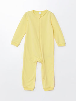 Bisiklet Yaka Uzun Kollu K?z Bebek Tulum