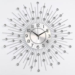 Часы настенные интерьерные «Сферы», серия: Ажур, бесшумные, плавный ход, d=58 см, циферблат d=22 см, от батарейки 1хАА