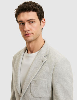 Gri Slim Fit Spor Ceket