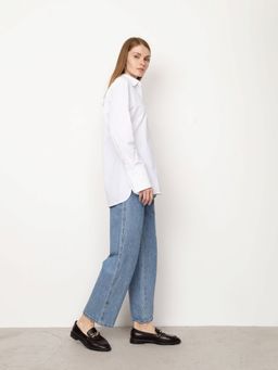 ШОК ЦЕНА - Рубашка однотонная B2795/amina - Emka фото 2