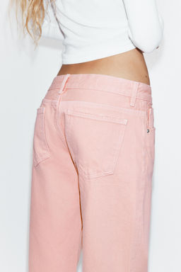 TRF LOW-RISE LOOSE FOLDED JEANS - Zara фото 18