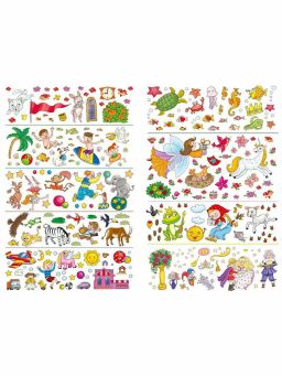 Переводные картинки. Для девочек - Робинс фото 4