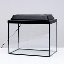 Аквариум Прямоугольный с крышкой, 35 литров, 42 х 25 х 33/38 см, чёрный - Пижон фото 3