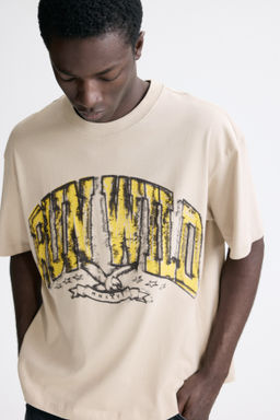 Camiseta con estampado Loose Fit - H&m фото 15