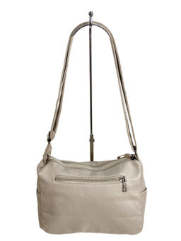 Женская сумка из искусственной кожи, цвет молочный - Greta фото 2