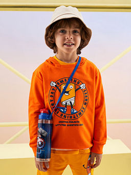 Okulun Favorisi Rengarenk Bask?l? Sweatshirt