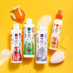 2 в 1 Детская пена для ванн и гель для душа с ароматом лаванды, 250 мл