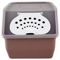 Контейнер для овощей 11,2л 21,7*32,3*22см какао - Полимербыт фото 2