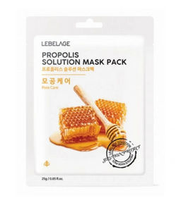 Тканевая маска для лица с прополисом LEBELAGE, 25 G